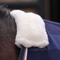 Shires Tempest Original zweetdeken met gaas Inkt Zwart