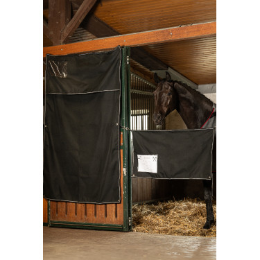 Boxgordijn Team HKM 130 x 200 cm Zwart Boxgordijn Team HKM 130 x 200 cm Zwart