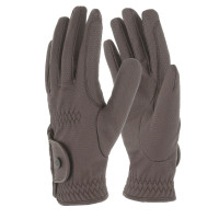 Covalliero rijhandschoenen AH26 Melkchocolade Grijs