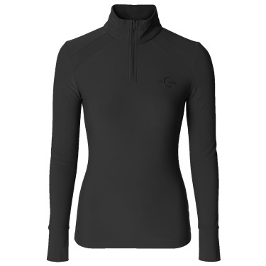 Active Shirt Col Roulé AH26 Dames Zwart Active Shirt Col Roulé AH26 Dames Zwart