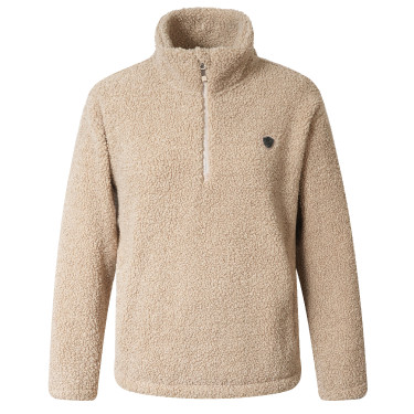 Covalliero Teddy-breisel sweater AH26 dames Beige Covalliero Teddy-breisel sweater AH26 dames Beige