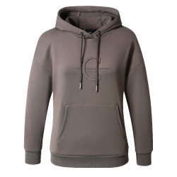 Covalliero Sweat AH26 Dames Melkchocolade Grijs