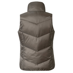 Covalliero Bodywarmer AH26 Dames Melkchocolade Grijs