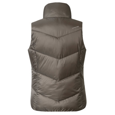 Covalliero Bodywarmer AH26 Dames Melkchocolade Grijs