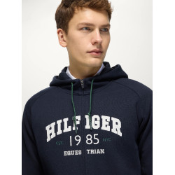 Parker heren zip-up hoodiejas Tommy Hilfiger Equestrian
