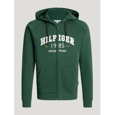 Parker heren zip-up hoodiejas Tommy Hilfiger Equestrian