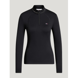 Cady Dames 1/4 Rits Rhinestone Trainingstop Tommy Hilfiger Equestrian