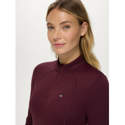 Cady Dames 1/4 Rits Rhinestone Trainingstop Tommy Hilfiger Equestrian