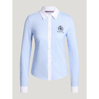 Perkins Dames Stretch Gestreept Overhemd Tommy Hilfiger Equestrian Perkins Dames Stretch Gestreept Overhemd Tommy Hilfiger Equestrian