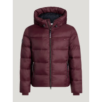 Glendale Young Rider Puffer Jacket Tommy Hilfiger Equestrian Diep bordeaux