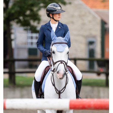 Jas Platinum MotionFlex Pro Crystal Alessandro Albanese® Horseware dames Marine Marineblauw