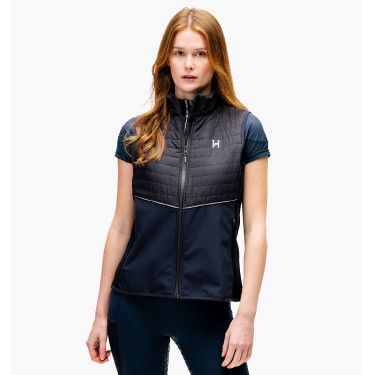 Mouwloos vest Horseware Flow Marine Marineblauw