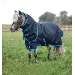 Shetlander regendeken 200g met afneembare hals