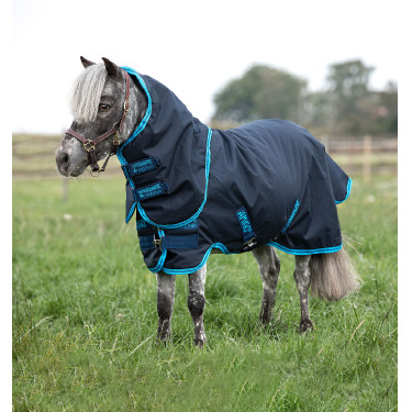 Shetlander regendeken 200g met afneembare hals