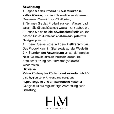 Koelbeschermers EquineCarePro - HKM Koelbeschermers EquineCarePro - HKM