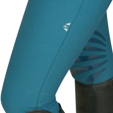 Broek Florida Dames Flags & Cup Smaragdblauw