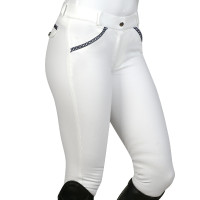 Broek Florida Dames Flags & Cup Wit