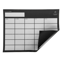 Magnetisch wedstrijdboard 30x40 cm zwart voor paardensport