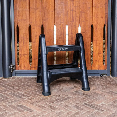 Opvouwbare opstap 60 cm zwart – paardrijden | EQUI-CLIC