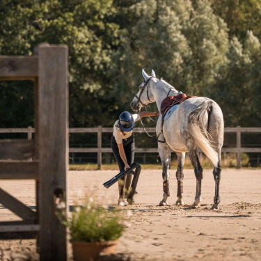 Opvouwbare opstap 60 cm zwart – paardrijden | EQUI-CLIC