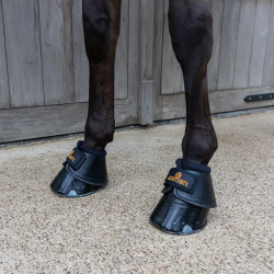 Springschoenen voor paard Pro zwart XXL | Equi-Clic