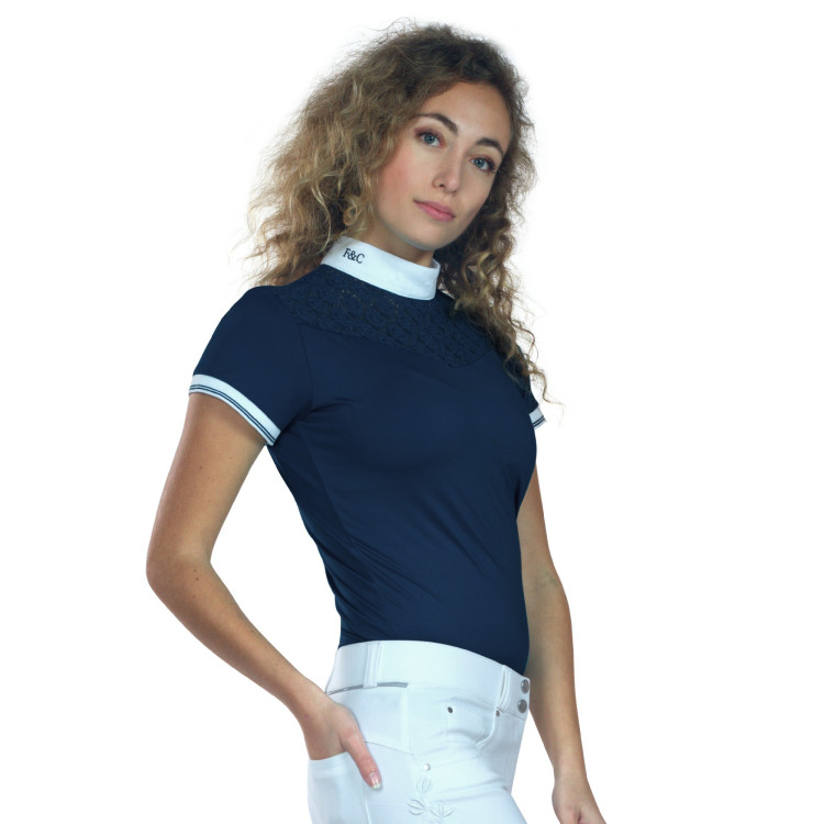Polo Cassia Dames Korte Mouwen Flags & Cup