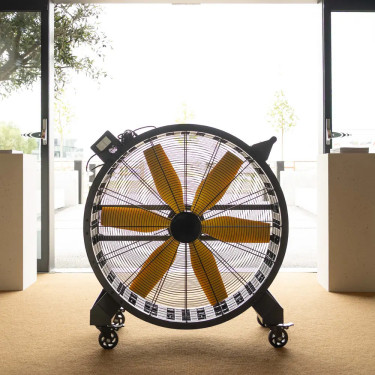 Industriële stalventilator 144 cm met snoer | Equi-clic