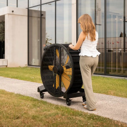 Industriële stalventilator 144 cm met snoer | Equi-clic