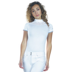 Damen-Poloshirt Cassia Kurzarm Flags & Cup