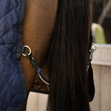 Paardendeken show Navy 160g 165cm | Rijden & stal