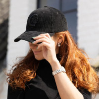 Corduroy cap donker groen Corduroy cap donker groen