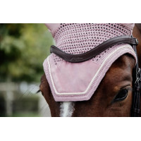 Geluiddempend oornetje paard velvet lichtpaars | Equi-Clic