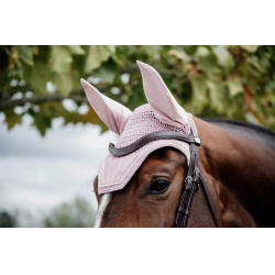 Geluiddempend oornetje paard velvet lichtpaars | Equi-Clic