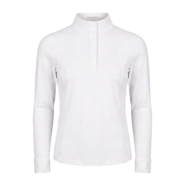 Wedstrijdshirt meisjes klassiek lange mouw wit maat 160 kinderen kinderen Wit