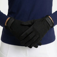 Rijhandschoenen grip zomer zwart size 11 Zwart