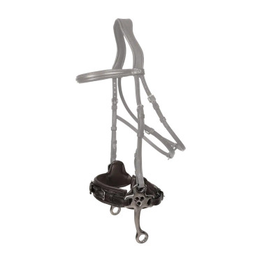 Hackamore Dy'on New English Zwart Hackamore Dy'on New English Zwart