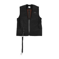 Equestro airbaggilet met rugbescherming niveau 2 Zwart