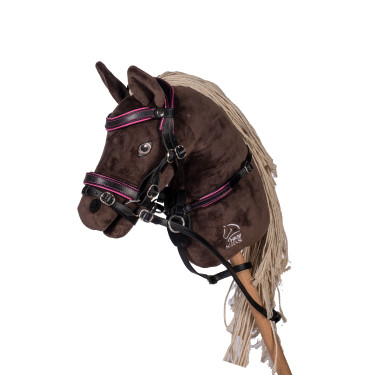 Lederen hoofdstel Manchester Hobby Horsing HKM