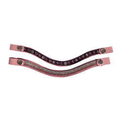 Leren hoofdstel Pink Hobby Horsing HKM Leren hoofdstel Pink Hobby Horsing HKM