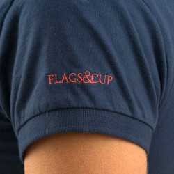 Polo Dames Maringa Flags & Cup Marineblauw Polo Dames Maringa Flags & Cup Marineblauw