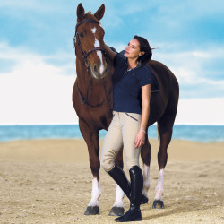 Polo Dames Maringa Flags & Cup Marineblauw Polo Dames Maringa Flags & Cup Marineblauw