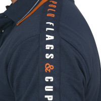 Polo Heren Calango Flags & Cup Marineblauw Polo Heren Calango Flags & Cup Marineblauw