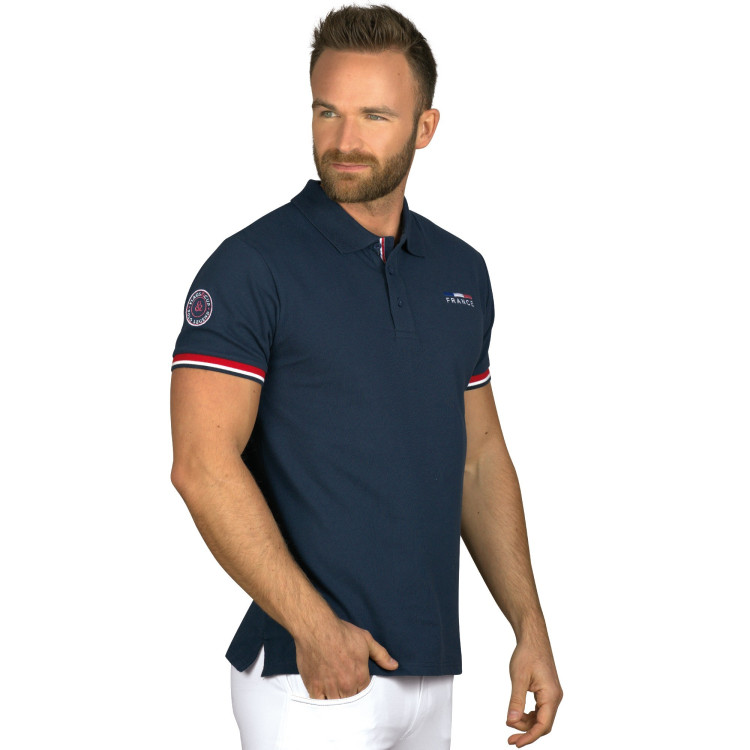 Herenpolo Frankrijk Limited Edition Flags & Cup Herenpolo Frankrijk Limited Edition Flags & Cup