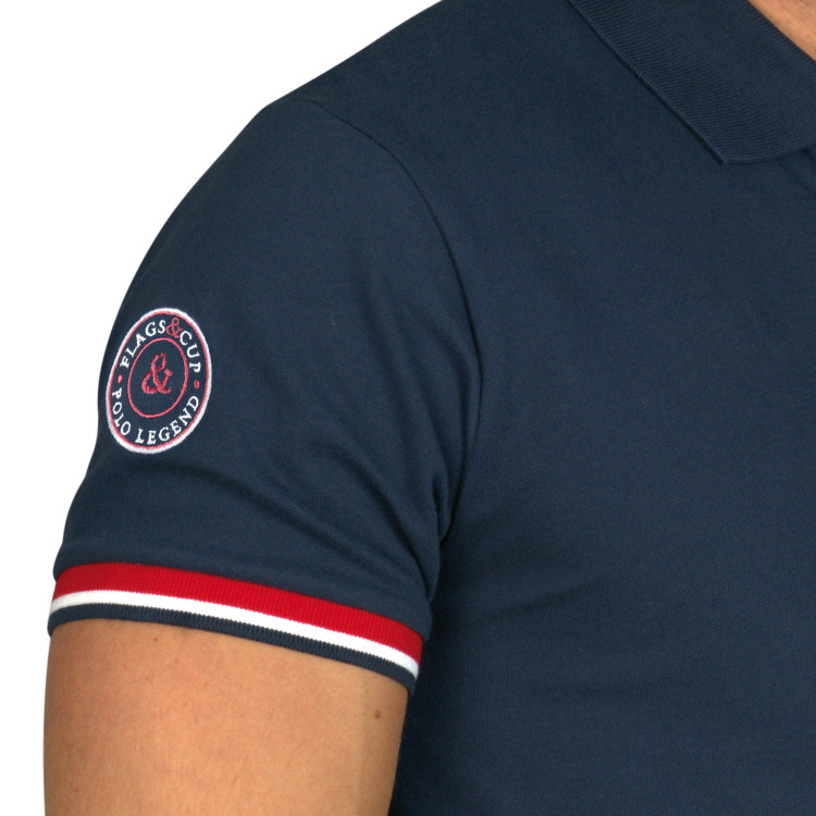 Herenpolo Frankrijk Limited Edition Flags & Cup Herenpolo Frankrijk Limited Edition Flags & Cup