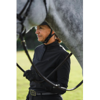 Sunrise Laura Kraut dames UV-werend rijshirt Horse Pilot Zwart