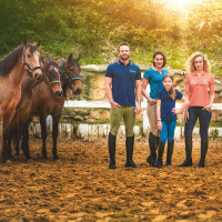 Set Halster En Longe Colca Vlaggen & Beker Zandkleurig Beige