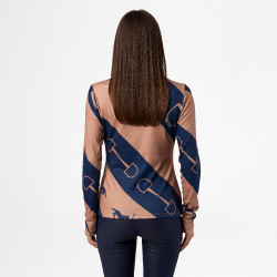 Top HV Polo Gwenny print dames