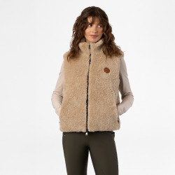 Bodywarmer HV Polo Calista dames Krijt Beige
