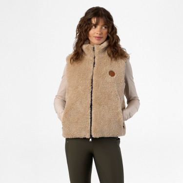 Bodywarmer HV Polo Calista dames Krijt Beige