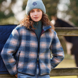 Jas HV Polo Carlotta check dames Jas HV Polo Carlotta check dames